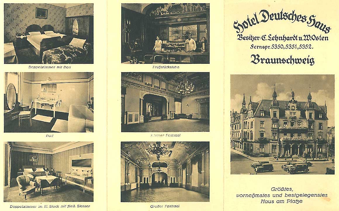 House brochure from the year 1930
